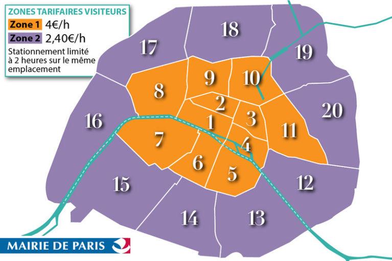 stationnement visiteurs et résidents paris