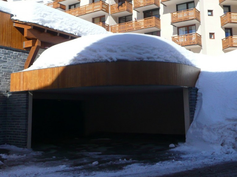 parking val-thorens