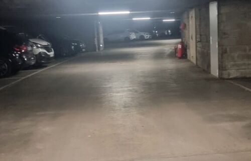 Parking en sous-sol zone pavillonnaire