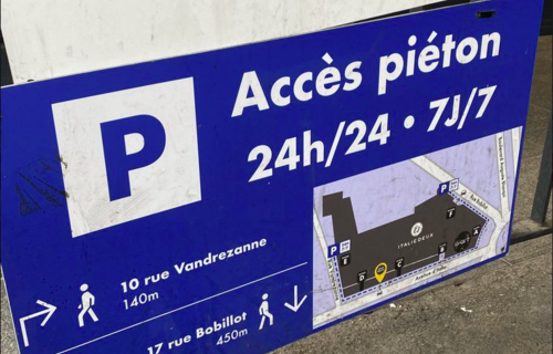 Parking privatif sécurisé - Place d'Italie - Italie Deux - Paris 13e