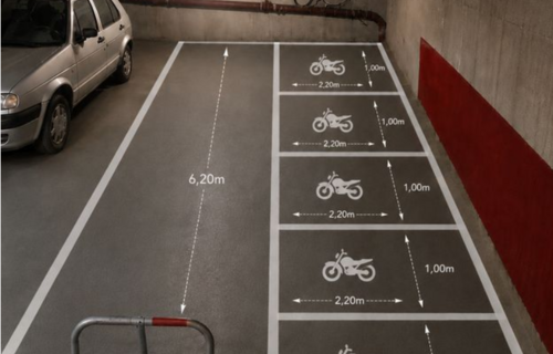 Places moto / scooter sécurisées – Paris 15e – Lourmel
