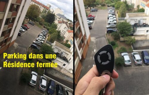 Parking dans une résidence fermée au centre de Nanterre ville