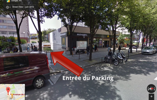 Parking Porte de Choisy Paris 13e