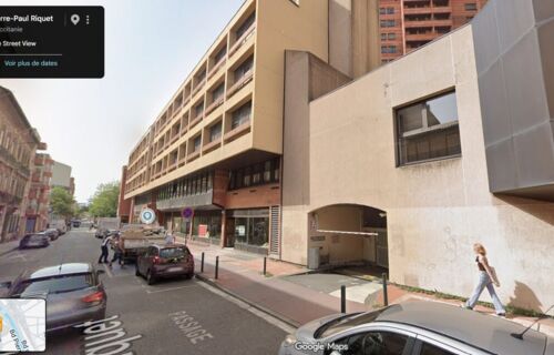 Loue place de parking sous terrain Quartier Saint AUBIN, rue Riquet – TOULOUSE