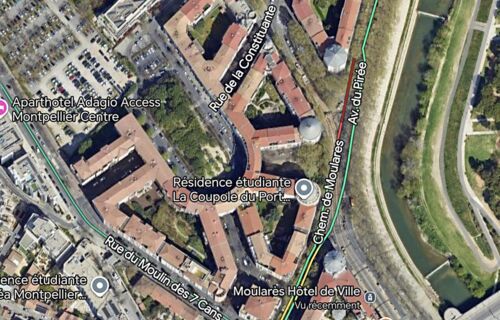 Location parking sécurisé — Montpellier Rive du Lez / Port Marianne (Richter)