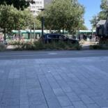 Parking en face du terminus du tram 2