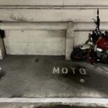 Parking moto quartier Chavant à Grenoble