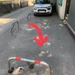 Place parking impasse privée